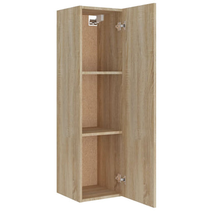 4-tlg. TV-Schrank-Set Sonoma-Eiche Holzwerkstoff