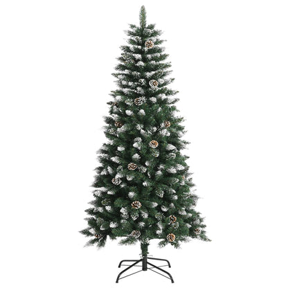 Künstlicher Weihnachtsbaum mit Ständer Grün 120 cm PVC