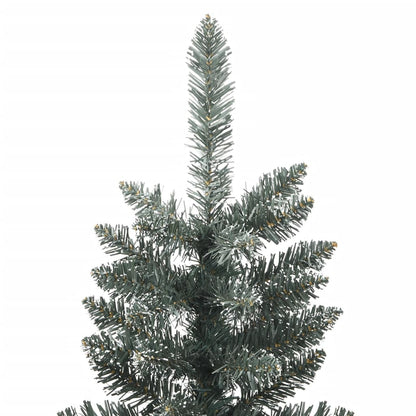 Künstlicher Weihnachtsbaum mit Ständer Schlank Grün 150 cm PVC