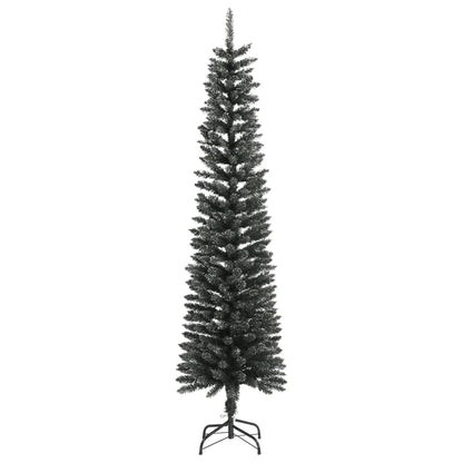 Künstlicher Weihnachtsbaum mit Ständer Schlank Grün 210 cm PVC