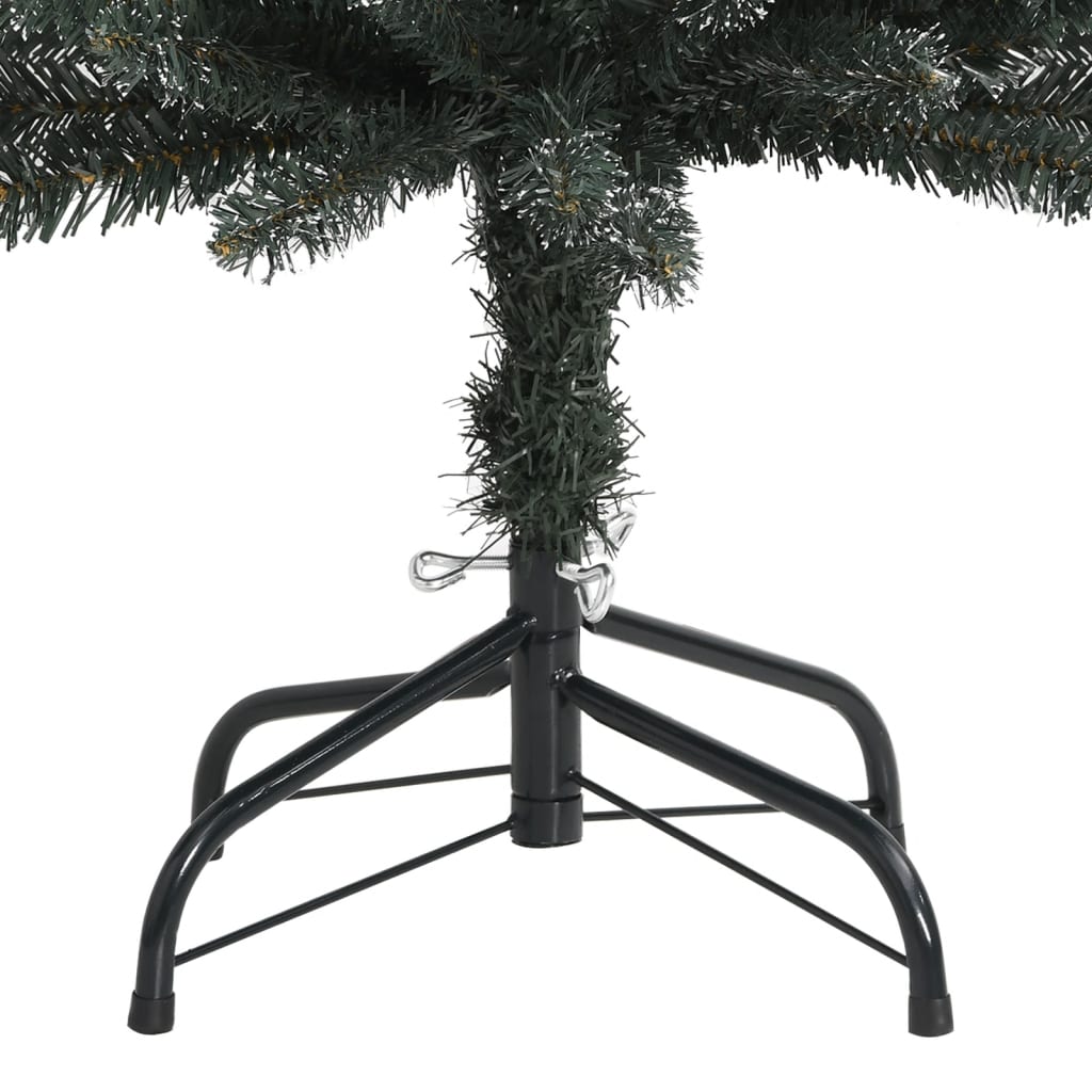 Künstlicher Weihnachtsbaum mit Ständer Schlank Grün 210 cm PVC