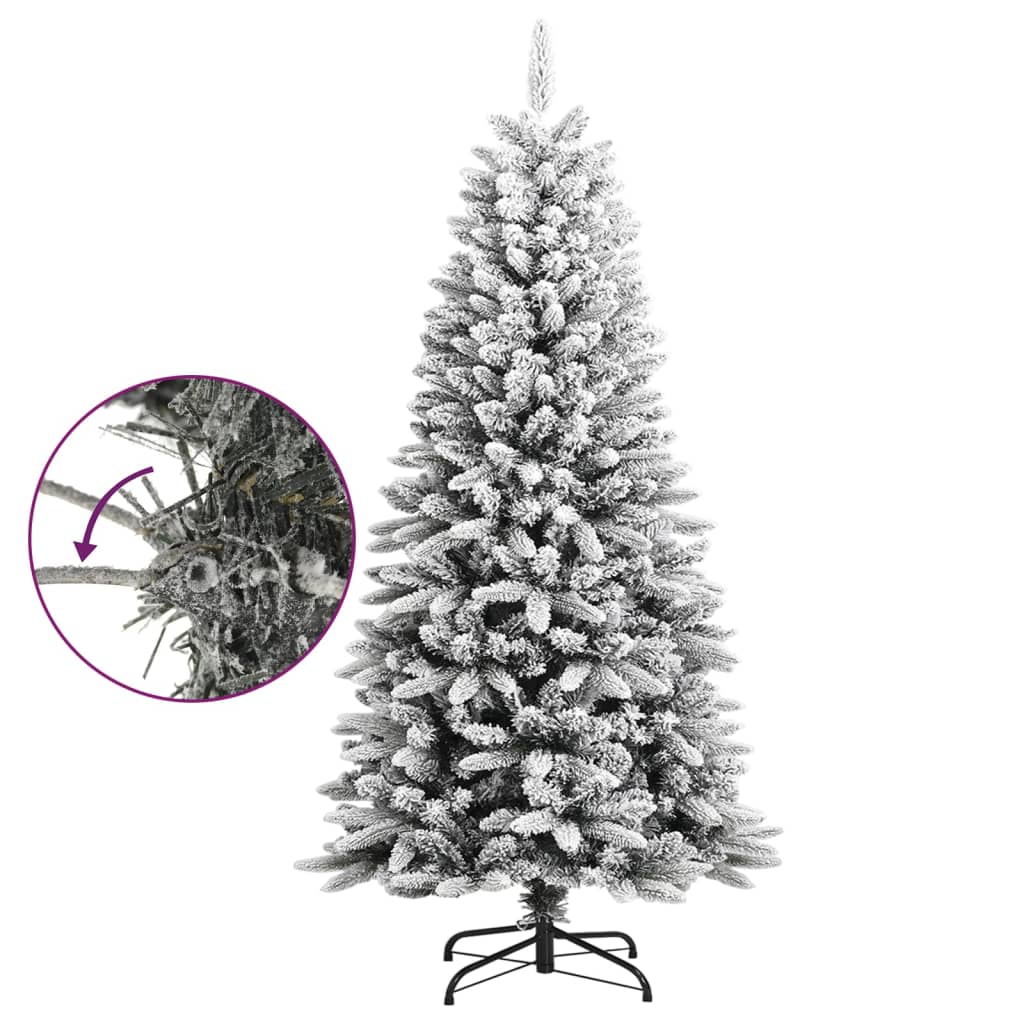 Künstlicher Weihnachtsbaum Beschneit 120 cm PVC&PE