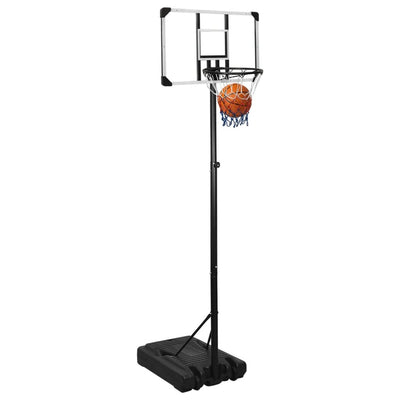 Basketballständer Transparent 235-305 cm Polycarbonat