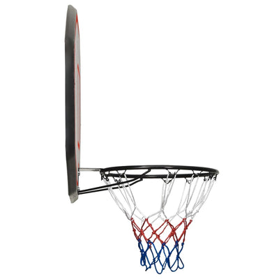 Basketballkorb Schwarz 109x71x3 cm Polyethylen