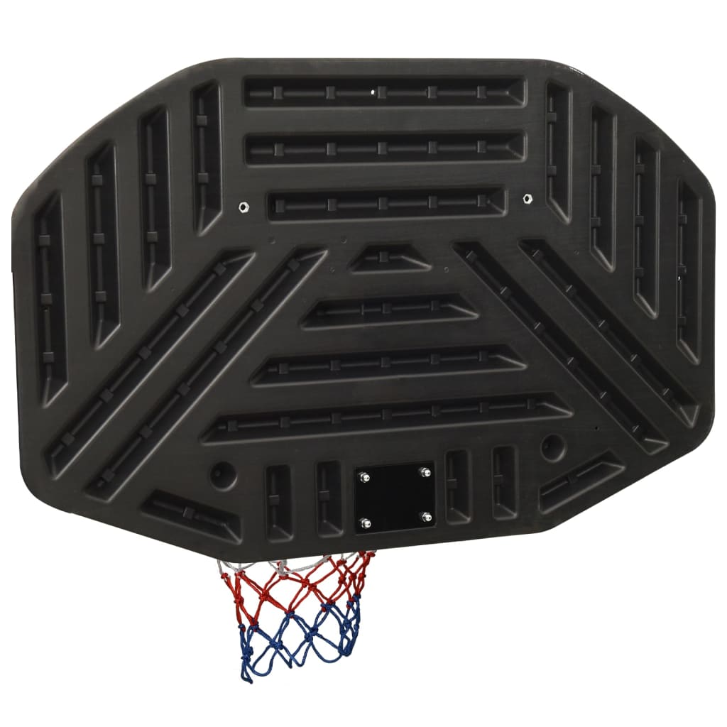 Basketballkorb Schwarz 109x71x3 cm Polyethylen