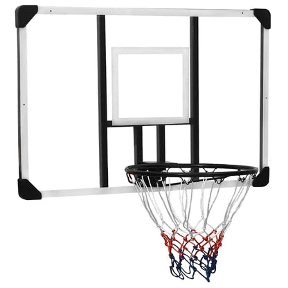 Basketballkorb Transparent 106x69x3 cm Polycarbonat