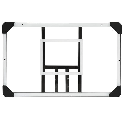 Basketballkorb Transparent 71x45x2,5 cm Polycarbonat