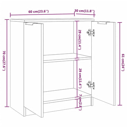 3-tlg. Sideboards Hochglanz-Weiß Holzwerkstoff