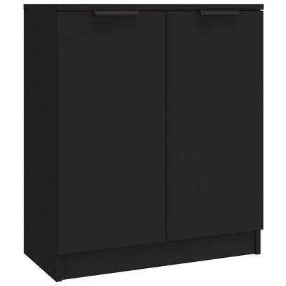 Sideboards 3 Stk. Schwarz Holzwerkstoff