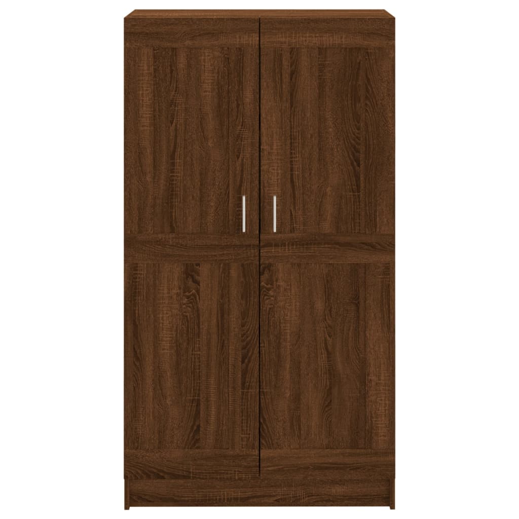 Bücherschrank Braun Eichen-Optik 82,5x30,5x150 cm Holzwerkstoff