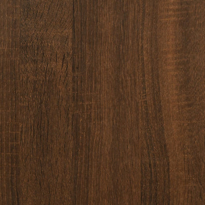 Bücherschrank Braun Eichen-Optik 82,5x30,5x150 cm Holzwerkstoff