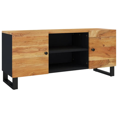 TV-Schrank 105x33x46 cm Massivholz Akazie