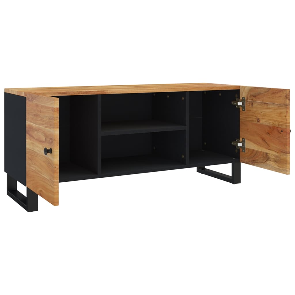 TV-Schrank 105x33x46 cm Massivholz Akazie