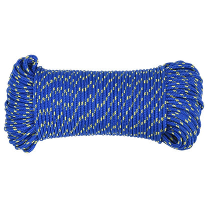 Bootsseil Blau 4 mm 25 m Polypropylen