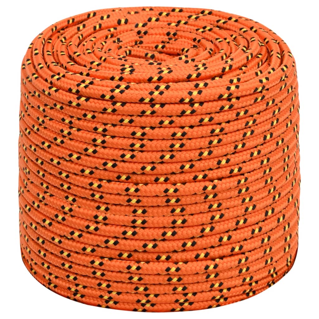 Bootsseil Orange 6 mm 250 m Polypropylen