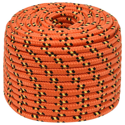 Bootsseil Orange 12 mm 250 m Polypropylen