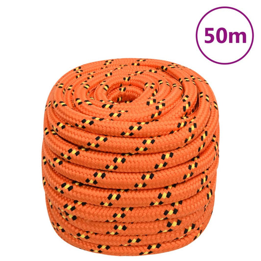 Bootsseil Orange 20 mm 50 m Polypropylen