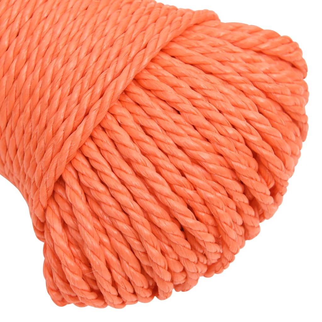 Arbeitsseil Orange 8 mm 250 m Polypropylen