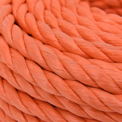 Arbeitsseil Orange 10 mm 25 m Polypropylen