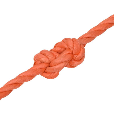 Arbeitsseil Orange 10 mm 25 m Polypropylen