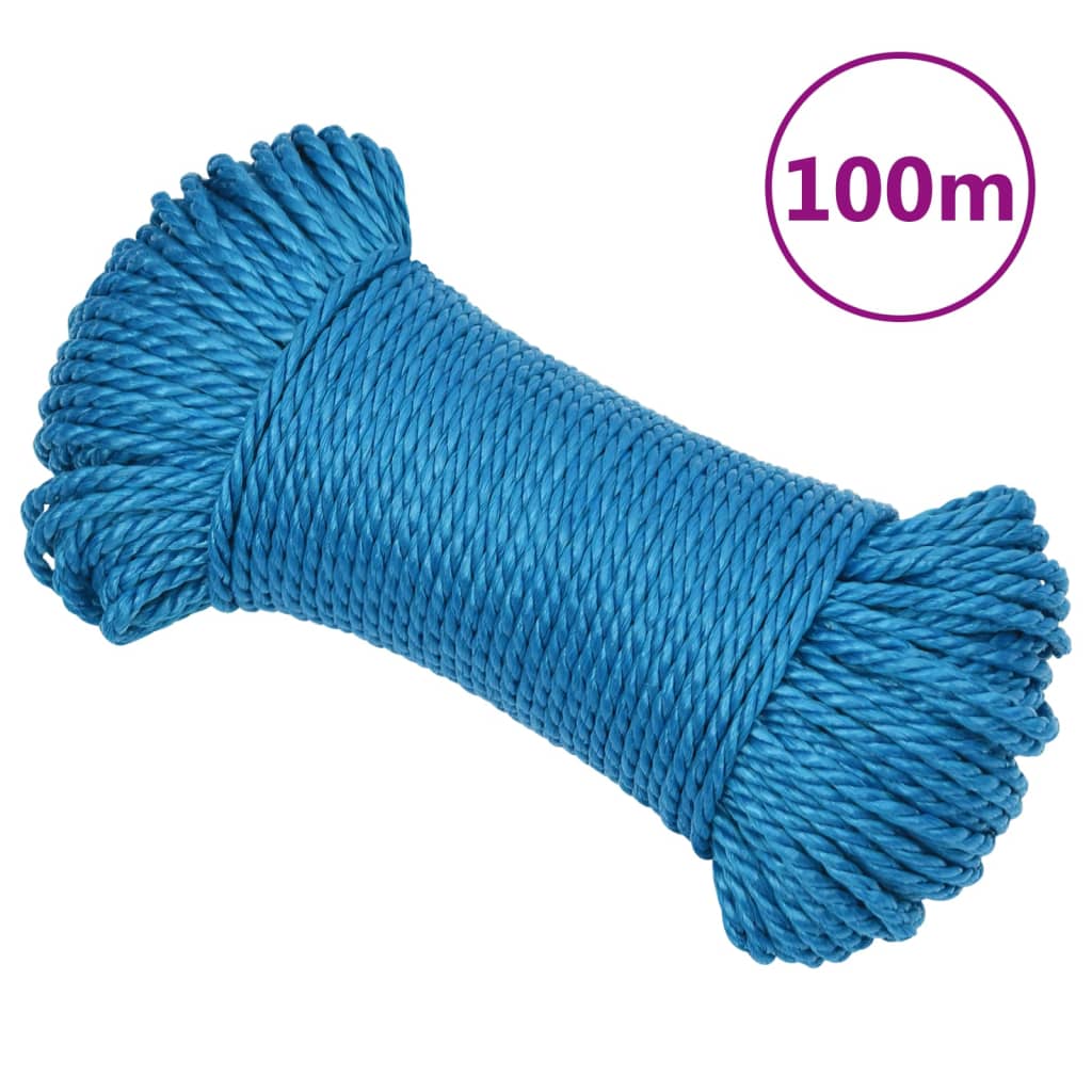 Arbeitsseil Blau 3 mm 100 m Polypropylen