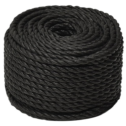 Arbeitsseil Schwarz 12 mm 100 m Polypropylen