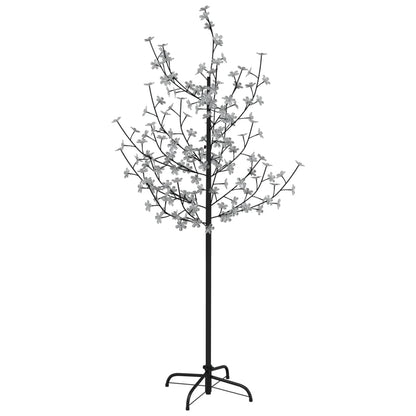 LED-Baum mit Kirschblüten Warmweiß 120 LEDs 150 cm