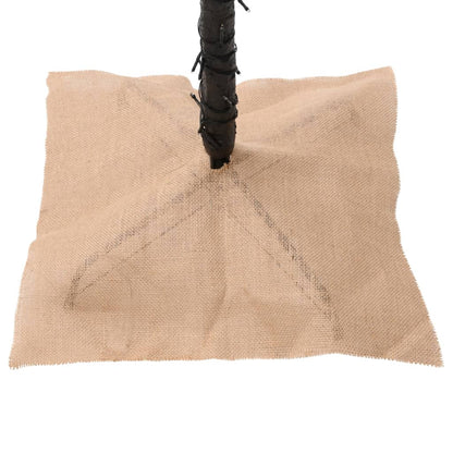 Palma artificiale con 192 LED bianco caldo 300 cm