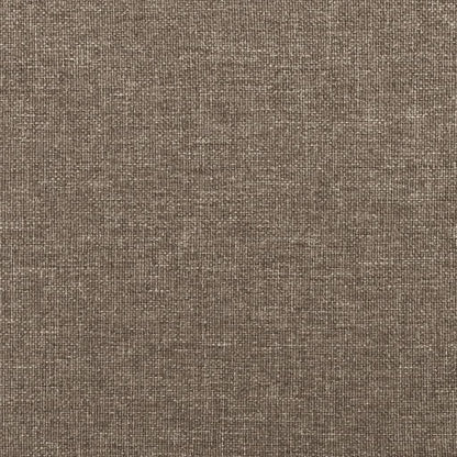 Kopfteil Taupe 90x5x78/88 cm Stoff