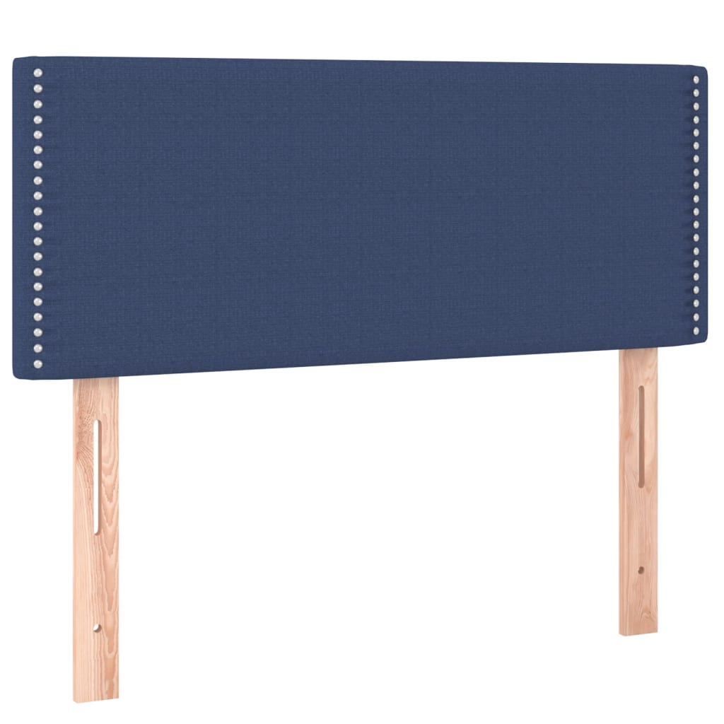 Kopfteil Blau 80x5x78/88 cm Stoff