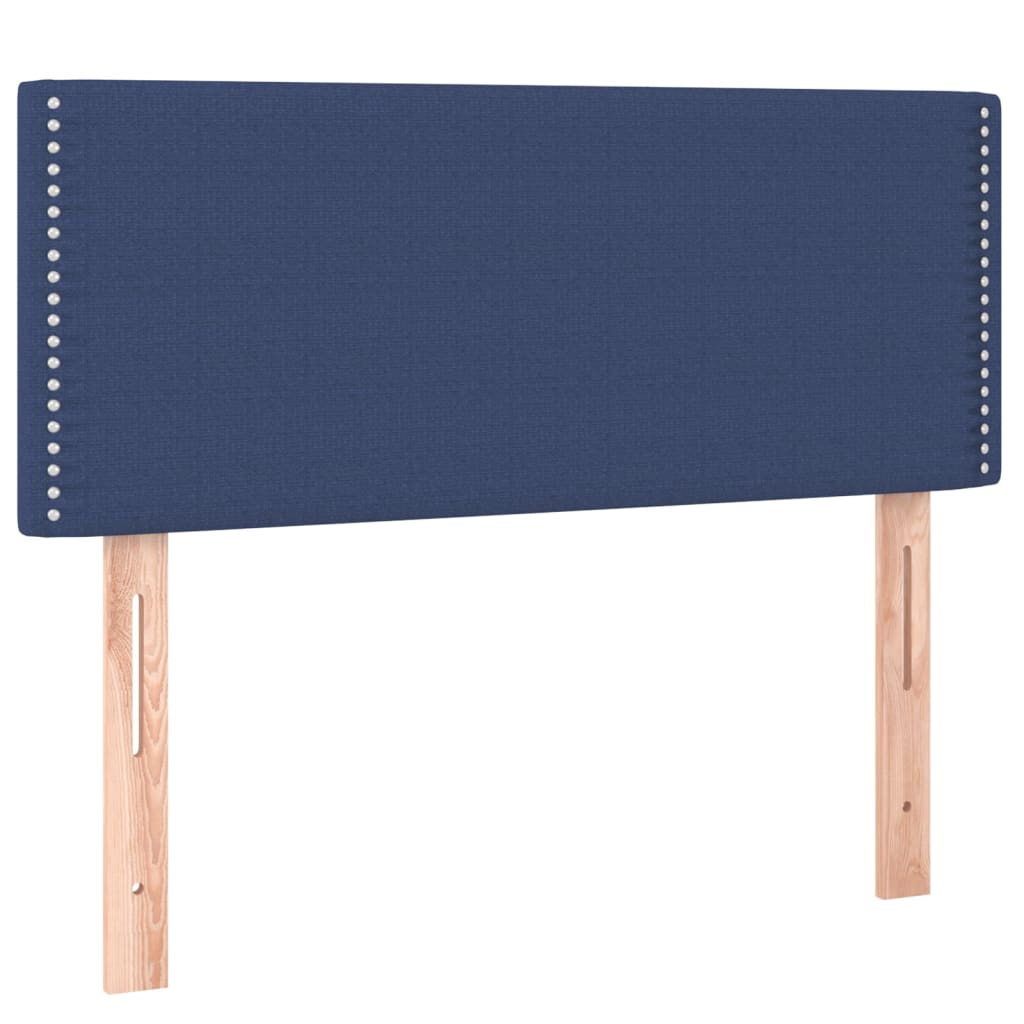 Kopfteil Blau 90x5x78/88 cm Stoff