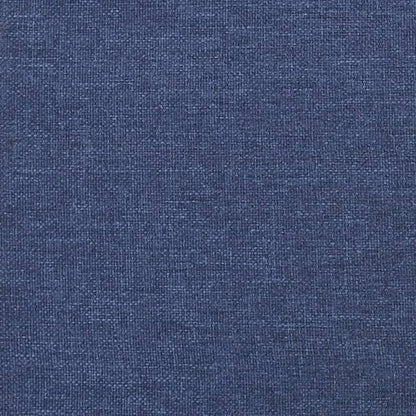 Kopfteil Blau 90x7x78/88 cm Stoff