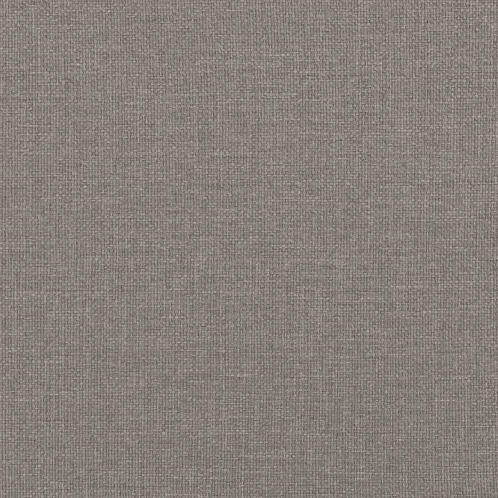 Massagesessel Taupe Stoff