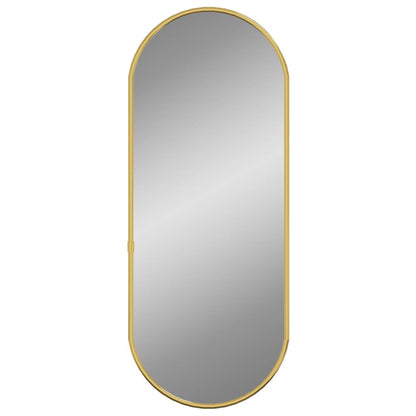 Wandspiegel Golden 50x20 cm Oval