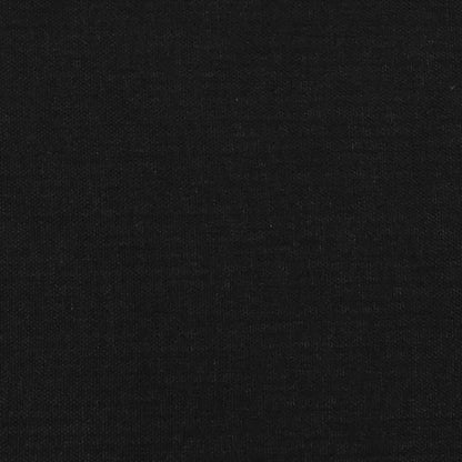 Bettgestell Schwarz 90x190 cm Stoff