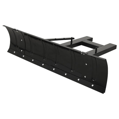 Schneeschild für Gabelstapler 150x38 cm Schwarz