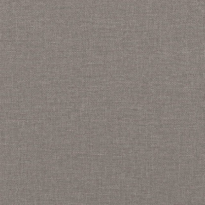 Fußhocker Taupe 60x50x41 cm Stoff