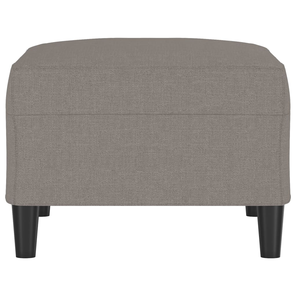 Fußhocker Taupe 70x55x41 cm Stoff