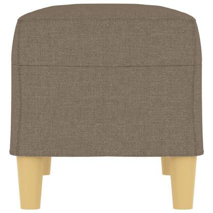 Sitzbank Taupe 70x35x41 cm Stoff