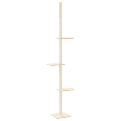 Kratzbaum Deckenhoch Creme 267,5-297,5 cm