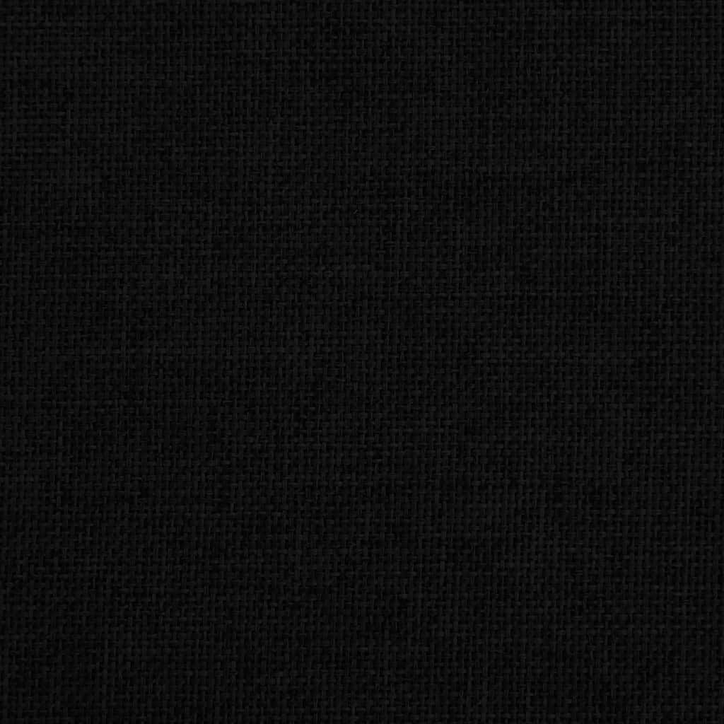 Hundebett Schwarz 70x45x30 cm Stoff