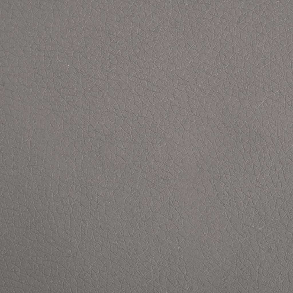 Hundebett Grau 90x53x30 cm Kunstleder