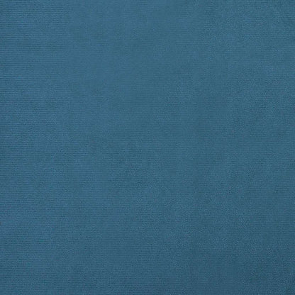 Hundebett Blau 80x45x30 cm Samt