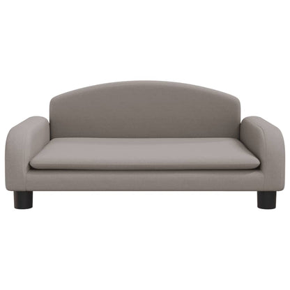 Hundebett Taupe 70x45x30 cm Stoff