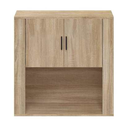 Wandschrank Sonoma-Eiche 80x33x80 cm Holzwerkstoff