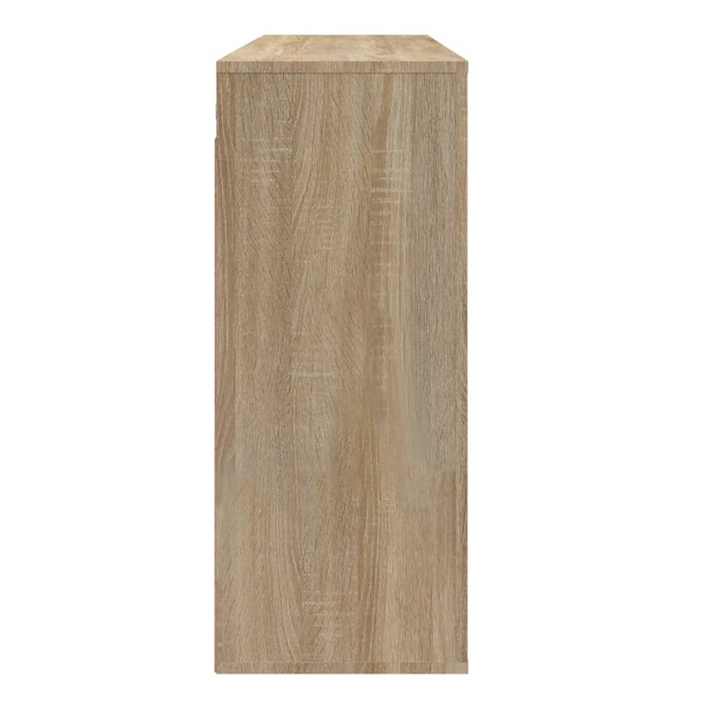 Wandschrank Sonoma-Eiche 80x33x80 cm Holzwerkstoff