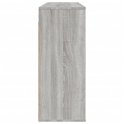 Wandschrank Grau Sonoma 80x33x80 cm Holzwerkstoff