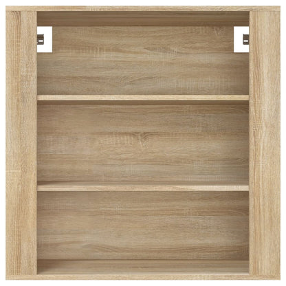 Wandschrank Sonoma-Eiche 80x33x80 cm Holzwerkstoff