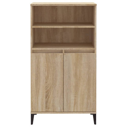 Highboard Sonoma-Eiche 60x36x110 cm Holzwerkstoff