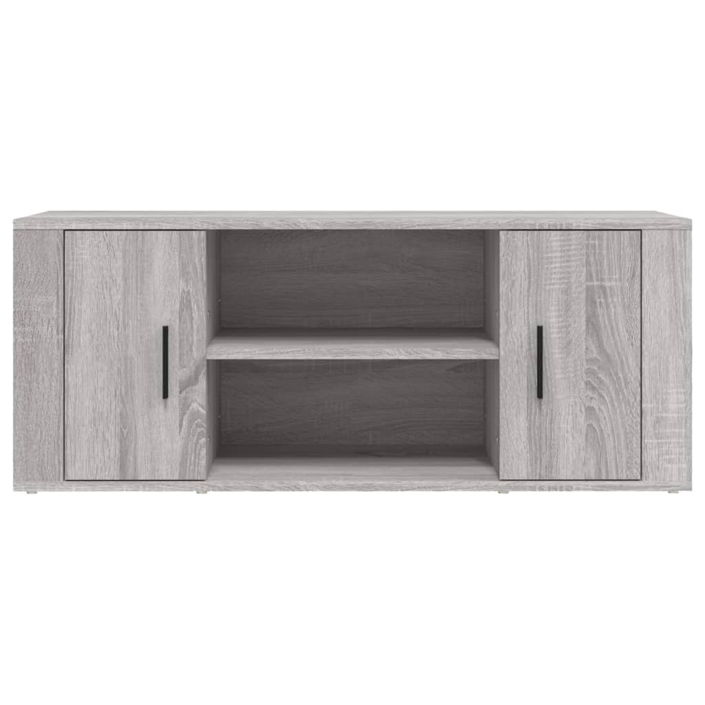 TV-Schrank Grau Sonoma 100x35x40 cm Holzwerkstoff